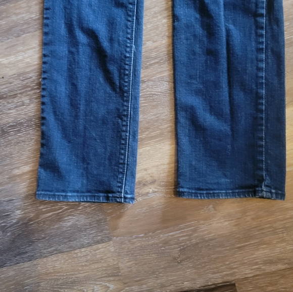 Levi's 525 Womens Jeans Perfect Waist Straight Leg Blue Denim Size 6 - Picture 2 of 8